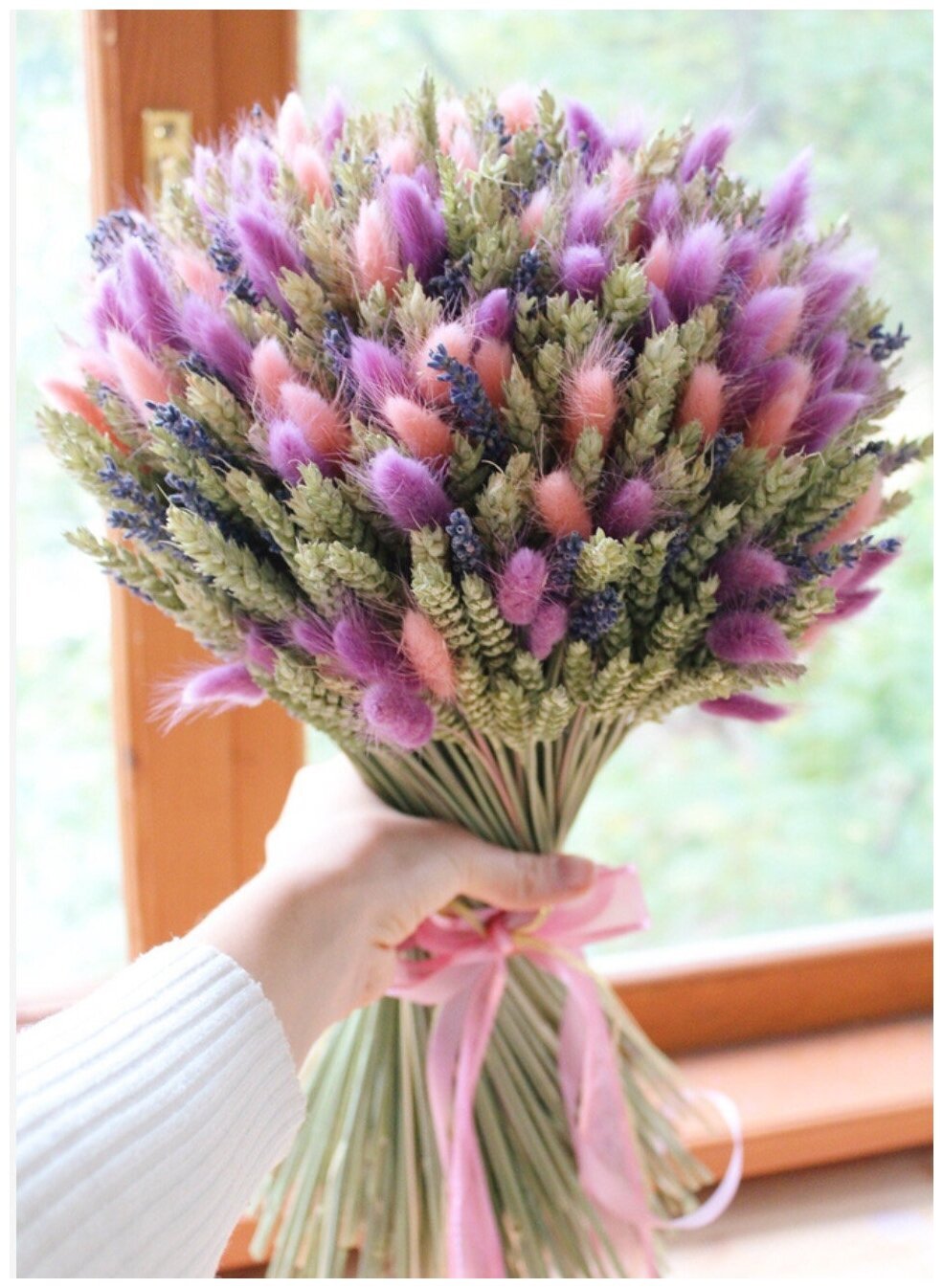 Букет Лавандовый сухоцвет экстра